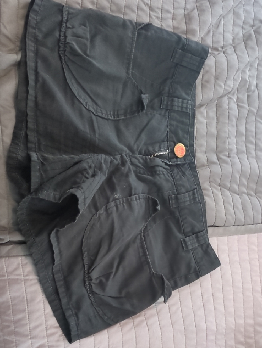 Zara Black Women's Bermuda Shorts